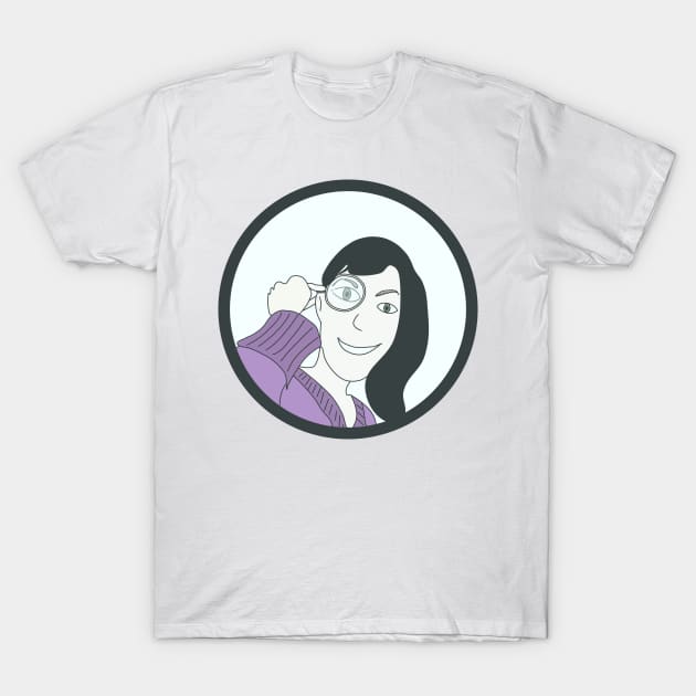 Looking me looking you looking me T-Shirt by GribouilleTherapie